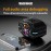 Transformers portable Bluetooth speaker, wireless portable Bluetooth speaker, desktop speaker supports Bluetooth/TF/AUX mode, full bass, high-fidelity sound quality, 360° surround sound, TWS pairing, built-in microphone, lanyard design