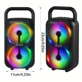 4500W Portable Wireless Speaker with Dual 3.5