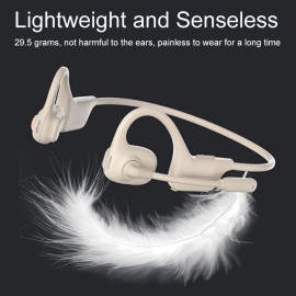 [Wireless Headphones] Wireless V5.3 Dual-Mic Noise Reduction Headphones | Open-Ear, Air Conduction, DSP/CVC8.0, Type-C Charging, Ideal for Driving, Business, Office, and Cycling