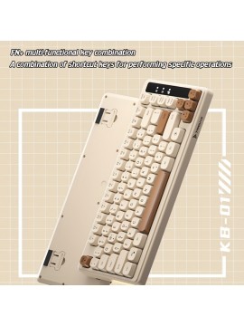 1pc Ergonomic Backlit USB Gaming Keyboard for PC