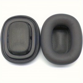 1Pair Earpads Cushions for Max Wireless Headphone, Ear Pads Replacement Sponge Cover with Knit-mesh Structure, Noise Isolation Foam, Headset Spare Accessories