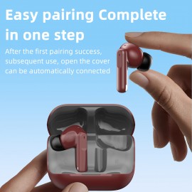 [ANC Wireless Earbuds] Wireless Earbuds | TWS ANC Active Noiseolation In-The-Ear Simple Earbuds Built-In Microphone And Volume Adjustment Sports Earbuds Ideal for Sports And Music Enthusiasts