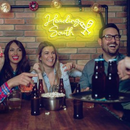 Customizable Neon Sign for Wine Glass, Personalized LED Light Wall Decor, USB Powered, Ideal for Birthday, Christmas, Valentine'S Day, Shop, Home, Wedding Decoration, No Battery Required