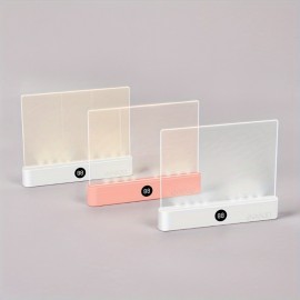 1pc Dimmable Rechargeable LED Reading Lamp with 3 Color Temperatures, USB-Powered Eye Protection Desk Lamp for Bed, Car, Travel Reading Light, Modern Reading Light, USB Rechargeable Lamp, Reading Light For Book, Book Light, Table Lamp