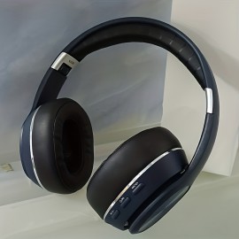 High-End Wireless Over-Ear Headphones with Wireless, Surround Sound & Noise Isolation - Foldable Closed-Back Headset, -C, Compatible with iPhone/, TF Card/SIM/Radio Modes for Gaming,, Music (, Plug-and