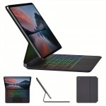 Keyboard Case For IPad Air 11-inch (M2) & IPad Pro 11 Inch (1st/2nd/3rd/4th Generation) Magic-Style Magnetic Keyboard Case With Multi-Touch Trackpad Compatible With 10.9