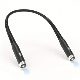 Upgraded Hands-Free LED Neck - 3-Color Adjustable Brightness, USB-Powered Cordless Gooseneck Lamp with ic Clip-On for E-Book Readers, Camping, Travel, Working - Portable Book for Kindle//Nook Devices, Desk Lamp, Desk Lamp Study, Study Lamp Portable, Desk Lamp For Classroom, Desk Lamp Flexible, Deskside Lamp, Classrooms Lamp, Desk Led Lamp, Desk Lamp Movable, Domable Desk Lamp, Desk Lamp For Calls, Reading Portable, Desk Lamp For Streaming, Horizontal Desk Lamp, Teacher